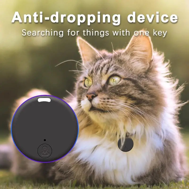 Never Lose Again: Bluetooth Mini GPS Locator & Anti-Lost Alarm Keychain for Pets, Kids, and Valuables