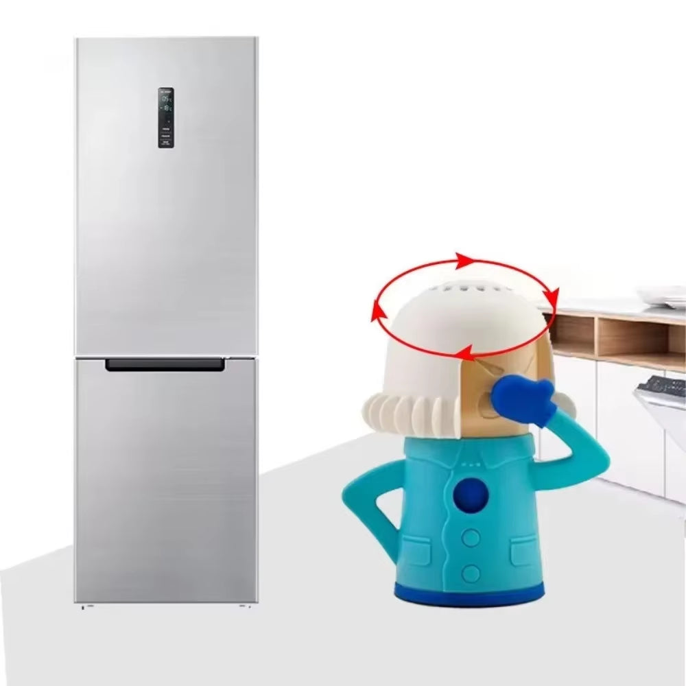 Angry Mama Microwave Steam Cleaner 🫧- Effortlessly Eliminate Grease, Odors, and Grime! 🦠